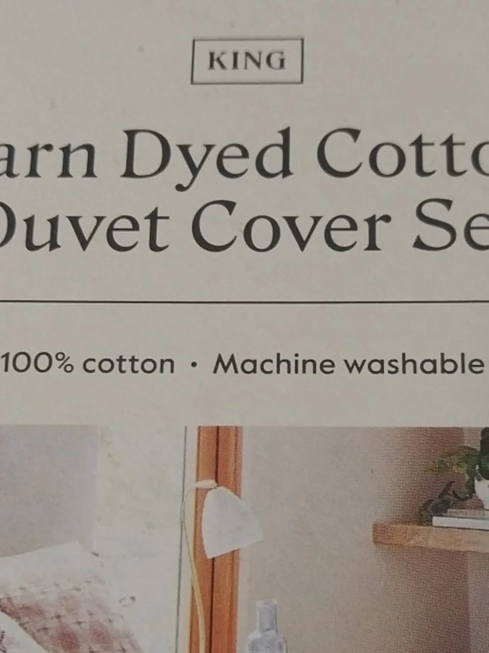 Threshold Pink Yarn-Dyed Cotton Duvet Cover Set